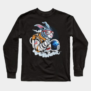 Conejos en el espacio Long Sleeve T-Shirt